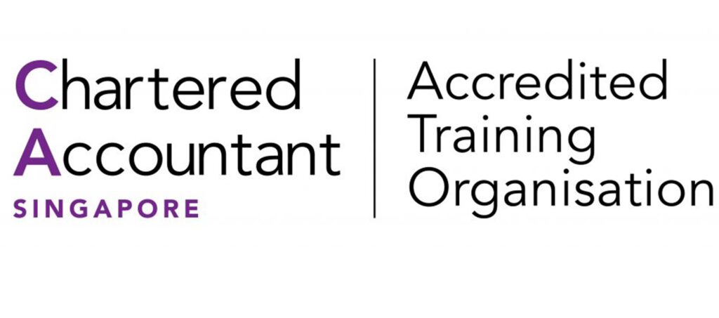 Singapore Chartered Accountant (CA) Accredited Training Organisation (ATO) logo.