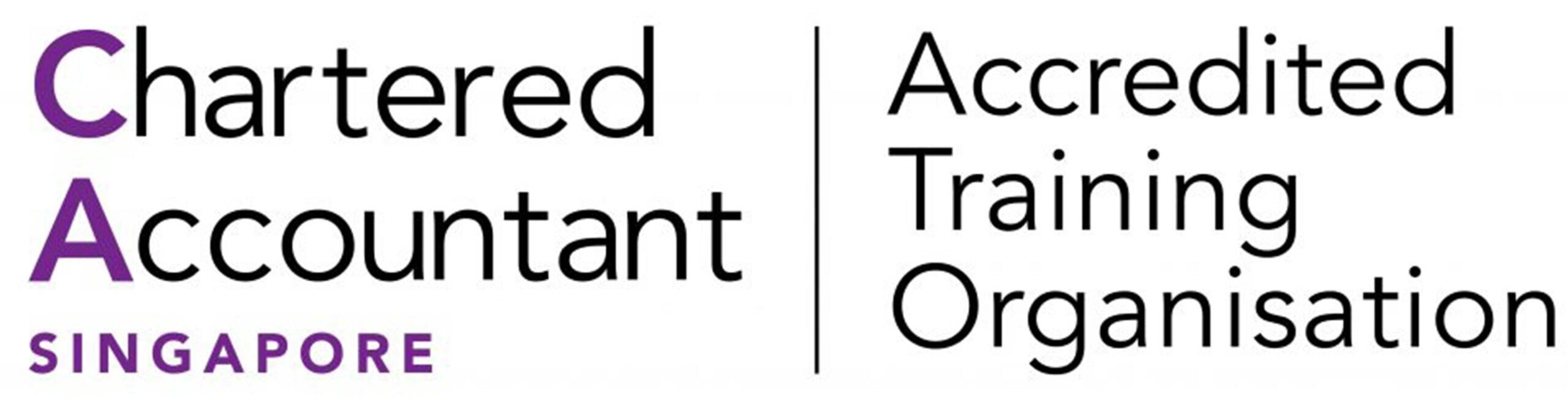 Singapore Chartered Accountant (CA) Accredited Training Organisation (ATO) logo.